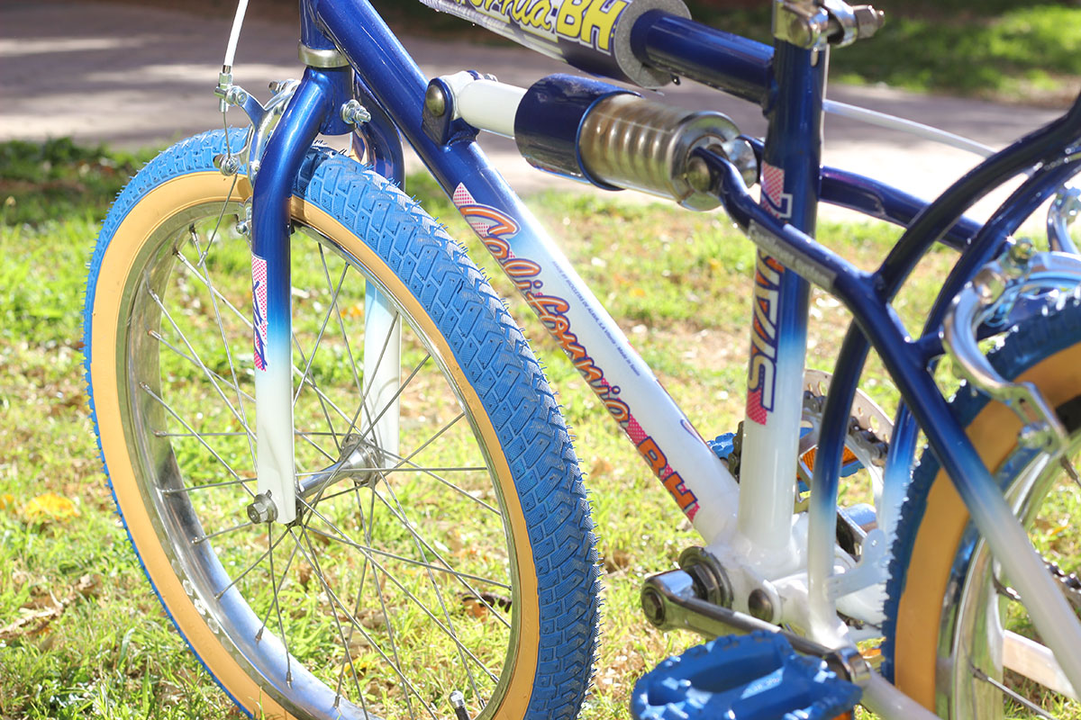 bicicleta restaurada bmx bh california
