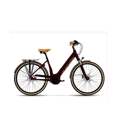 e bike bici electrica valencia barata batería bosch integrada mujer roja