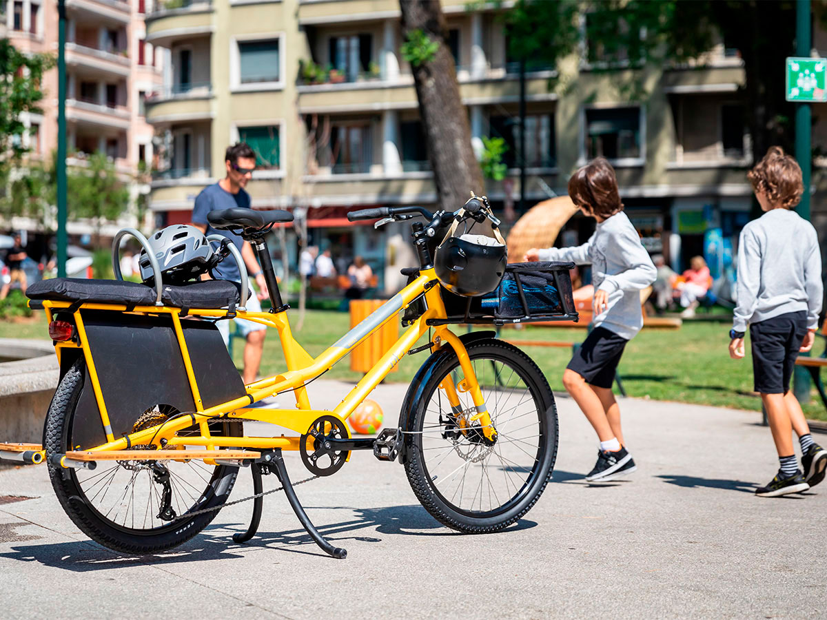 cargobike yuva combi niños valencia castellon alicante