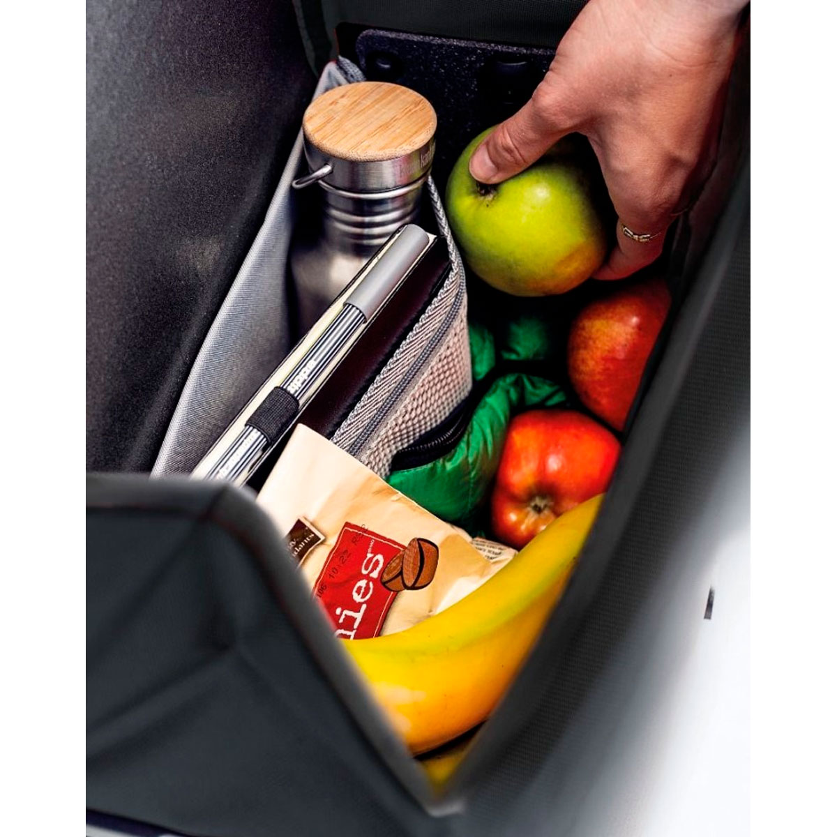 Alforja Ortlieb Velo-Shopper 18L Pistacho Sistema Quick-Lock 2.1 - Imagen 4