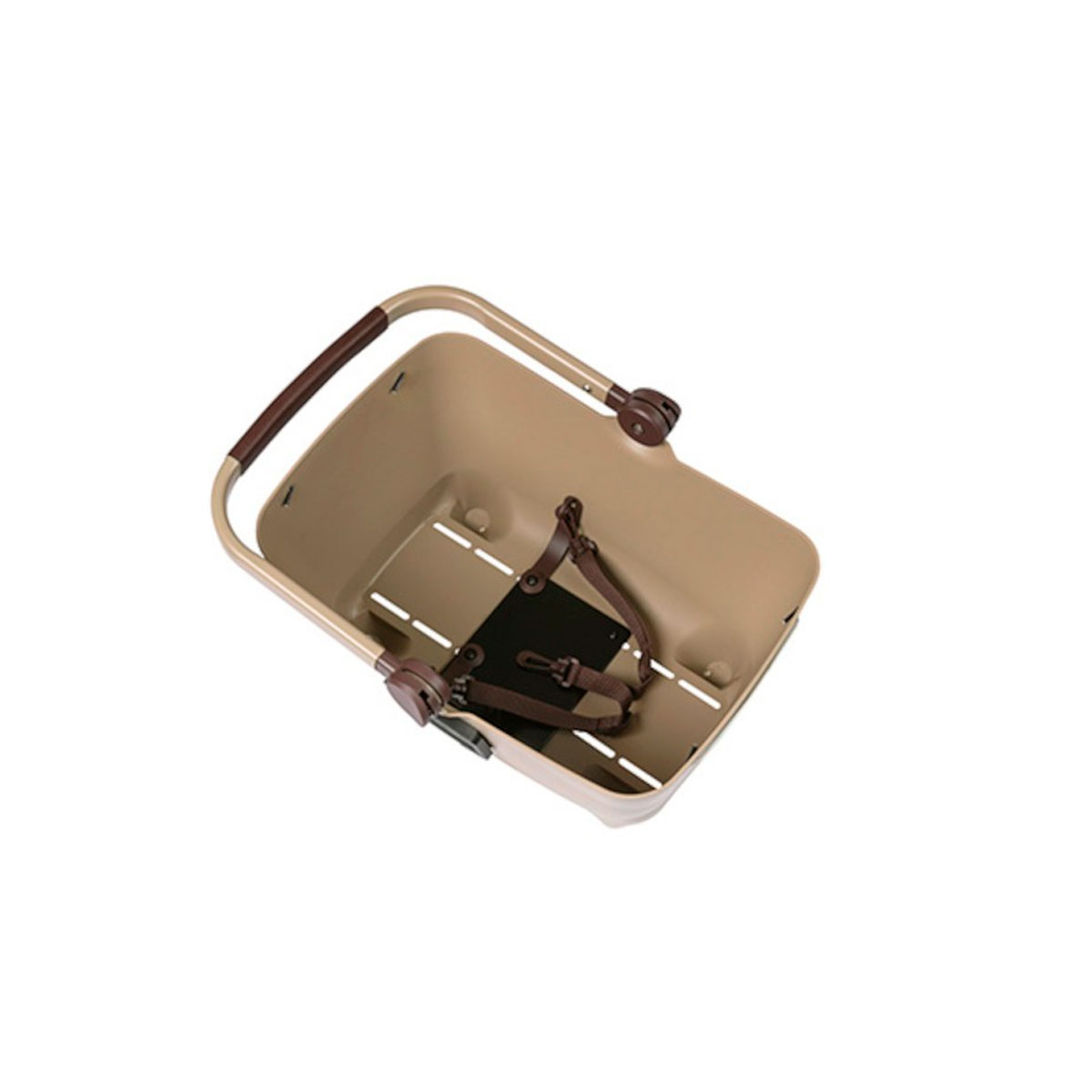 Cesta delantera BASIL para perro "BUDDY" KF, 32L, marrón - Imagen 3