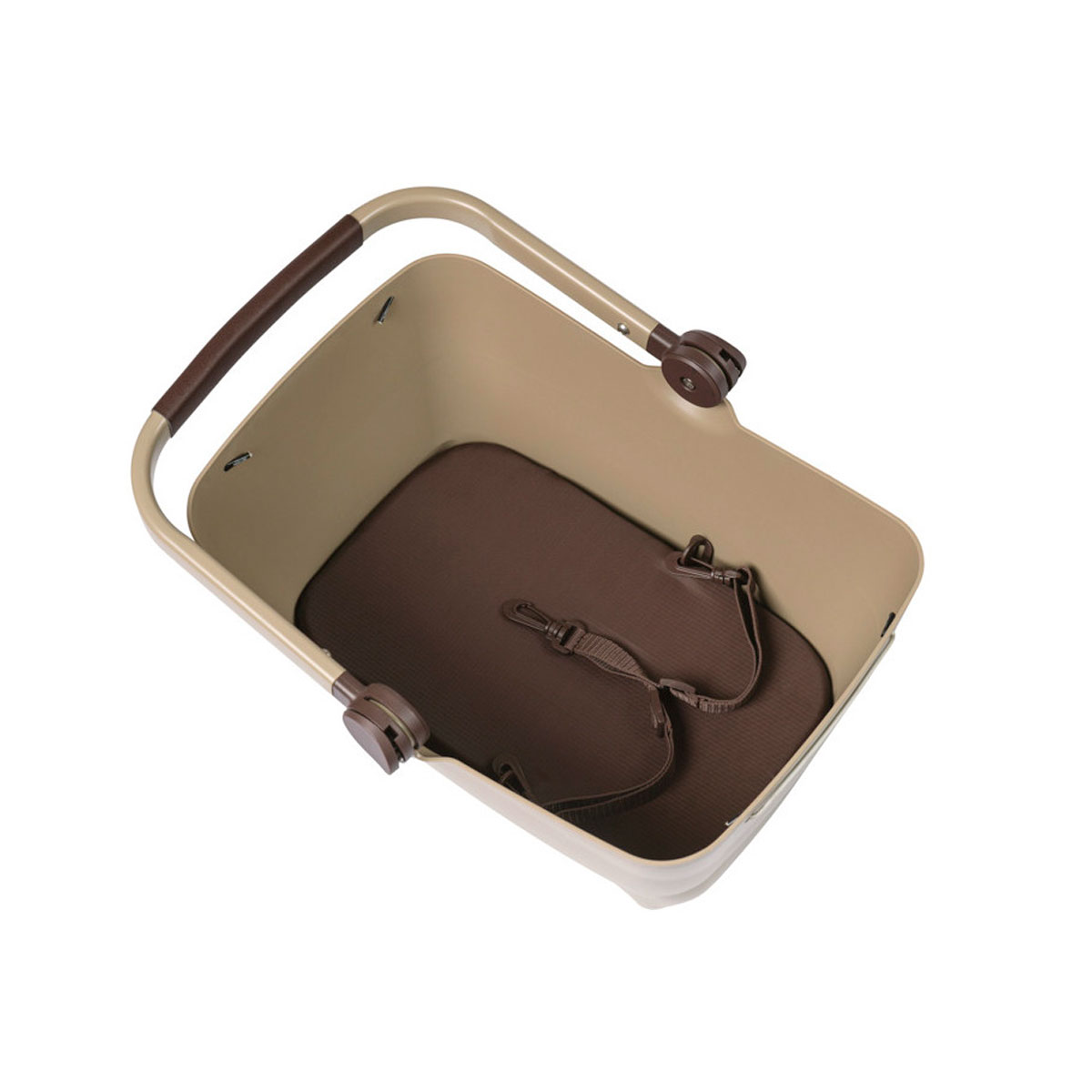 Cesta trasera BASIL para perro «BUDDY» MIK, 32L, marron - Imagen 3