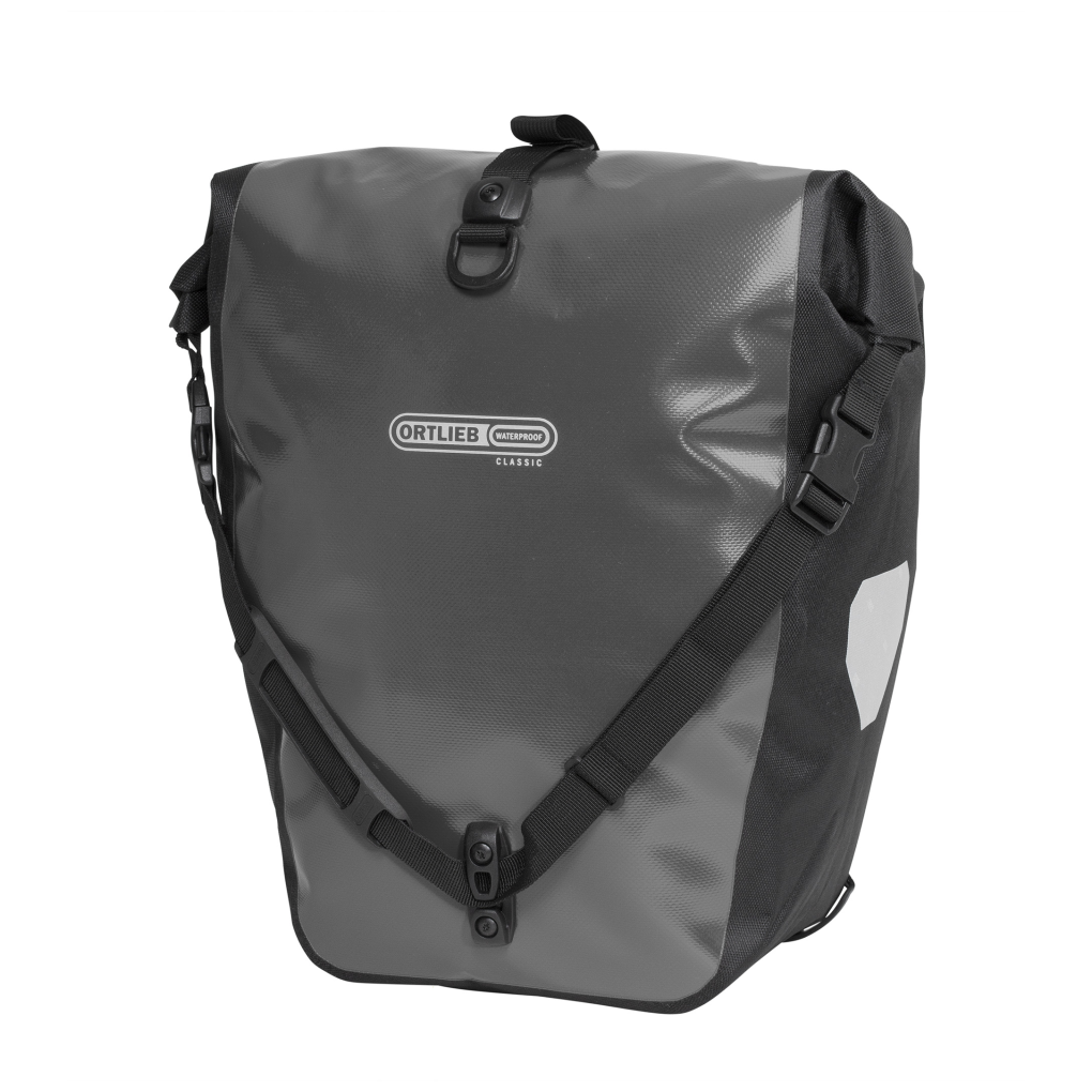 Alforjas Ortlieb Back-Roller Ql2.1 (2X)20L Par Antracita - Imagen 2