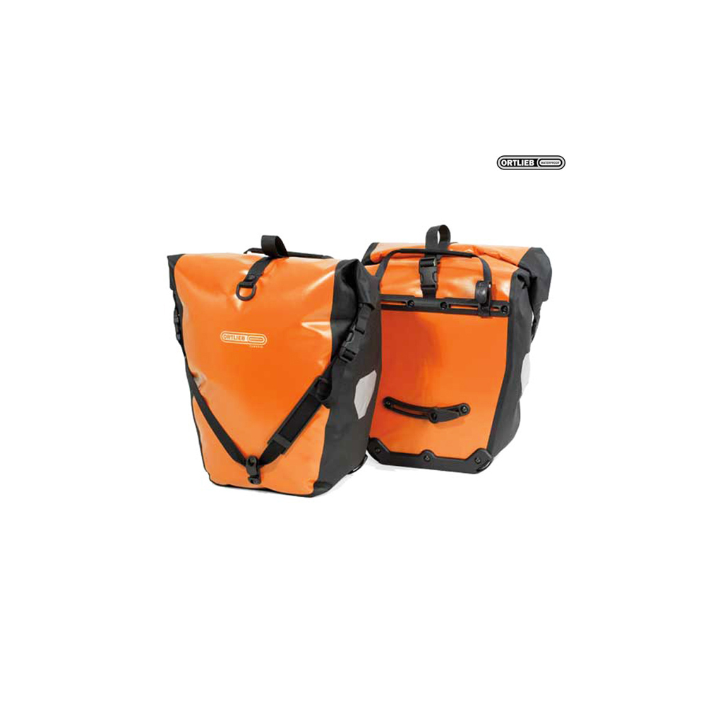 Alforjas Ortlieb Back-Roller Ql2.1 (2X)20L Par Naranja.