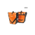Alforjas Ortlieb Back-Roller Ql2.1 (2X)20L Par Naranja.