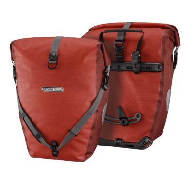 Alforjas Ortlieb Back-Roller Plus (2X) Cr Par 20 Litros Granate Rojo