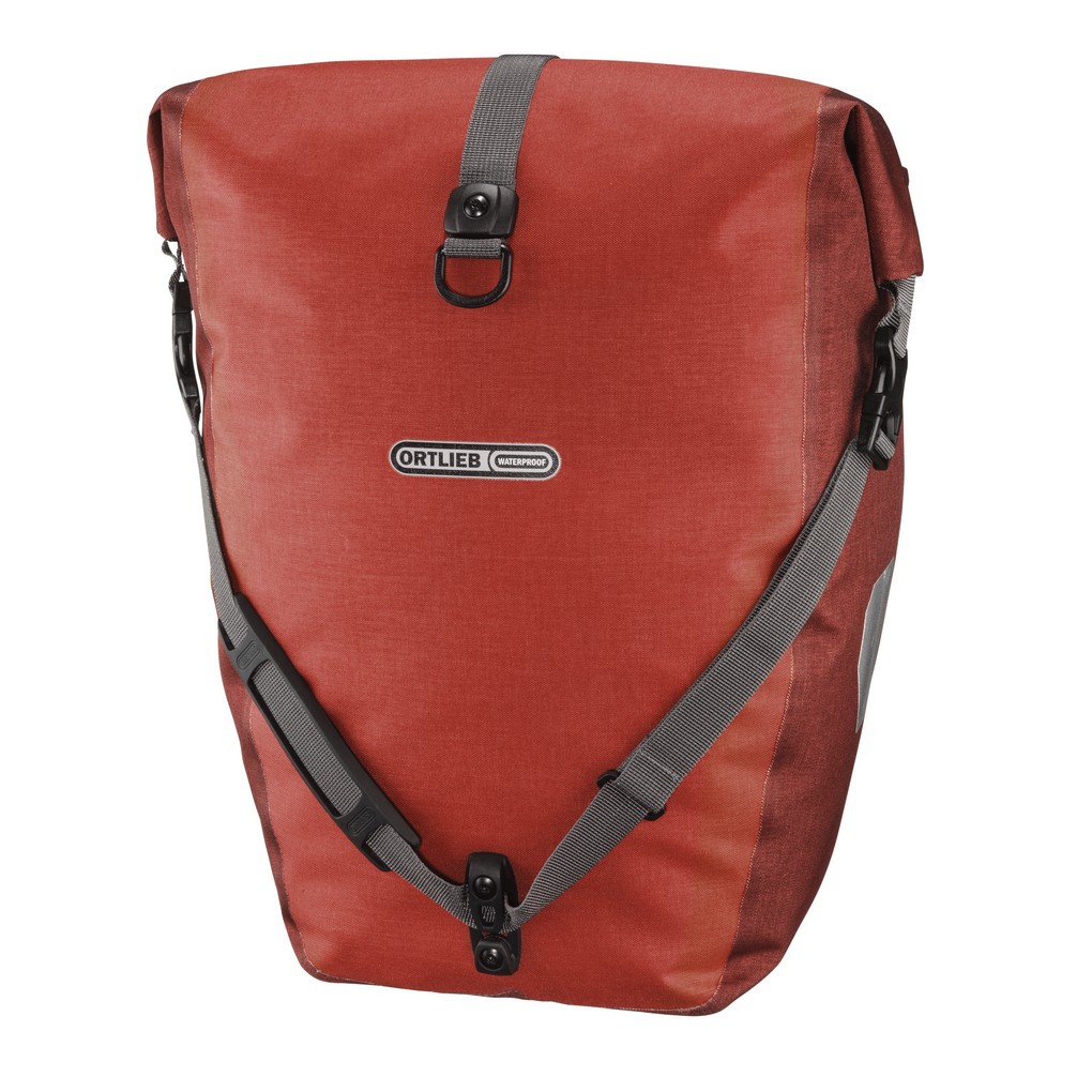 Alforjas Ortlieb Back-Roller Plus (2X) Cr Par 20 Litros Granate Rojo - Imagen 2