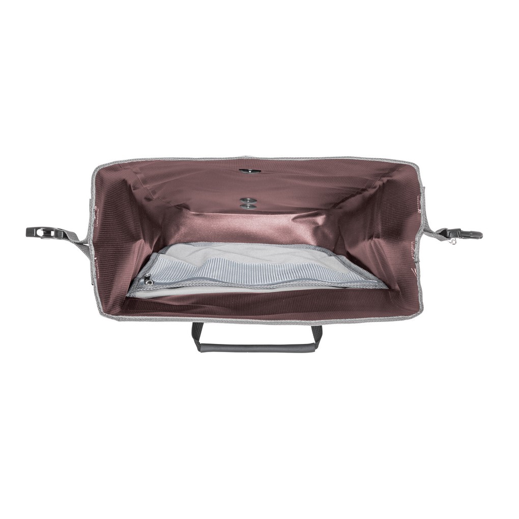 Alfoja Ortlieb Urban Back-Roller Rosa Ceniza 20 L Individual - Imagen 4