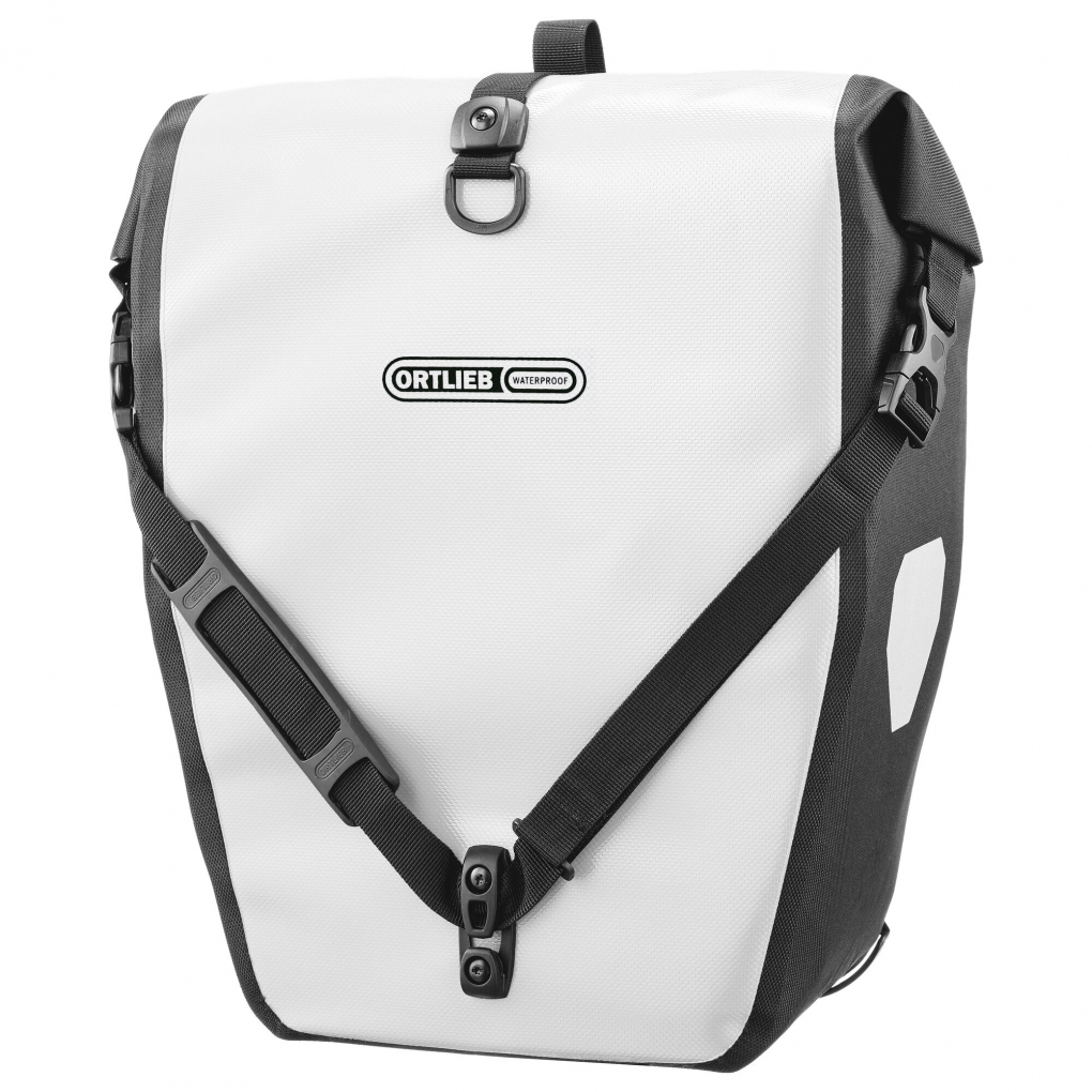 Alforjas Ortlieb Back-Roller Classic Ql2.1 40L Blanco-Negro - Imagen 2