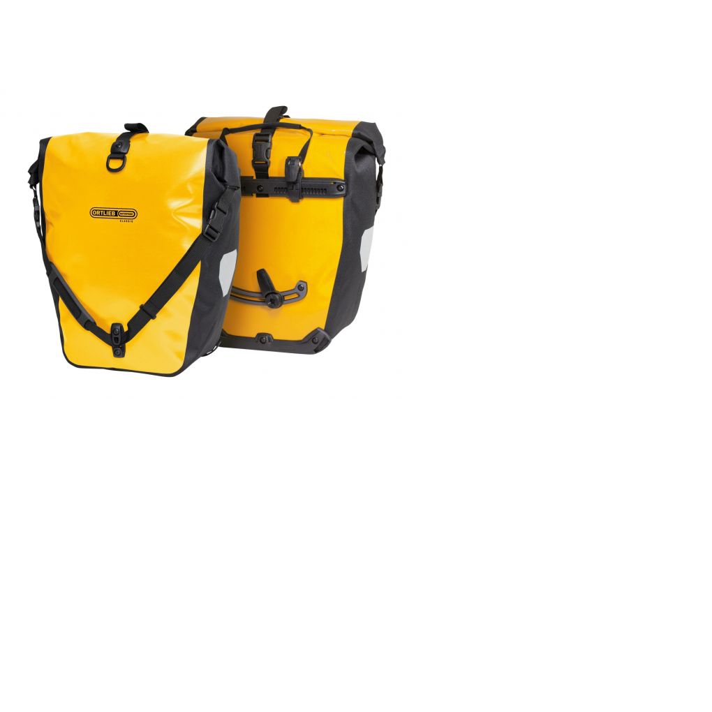 Alforjas Ortlieb Back-Roller Ql2.1 (2X)20L Par Amarillo Negro