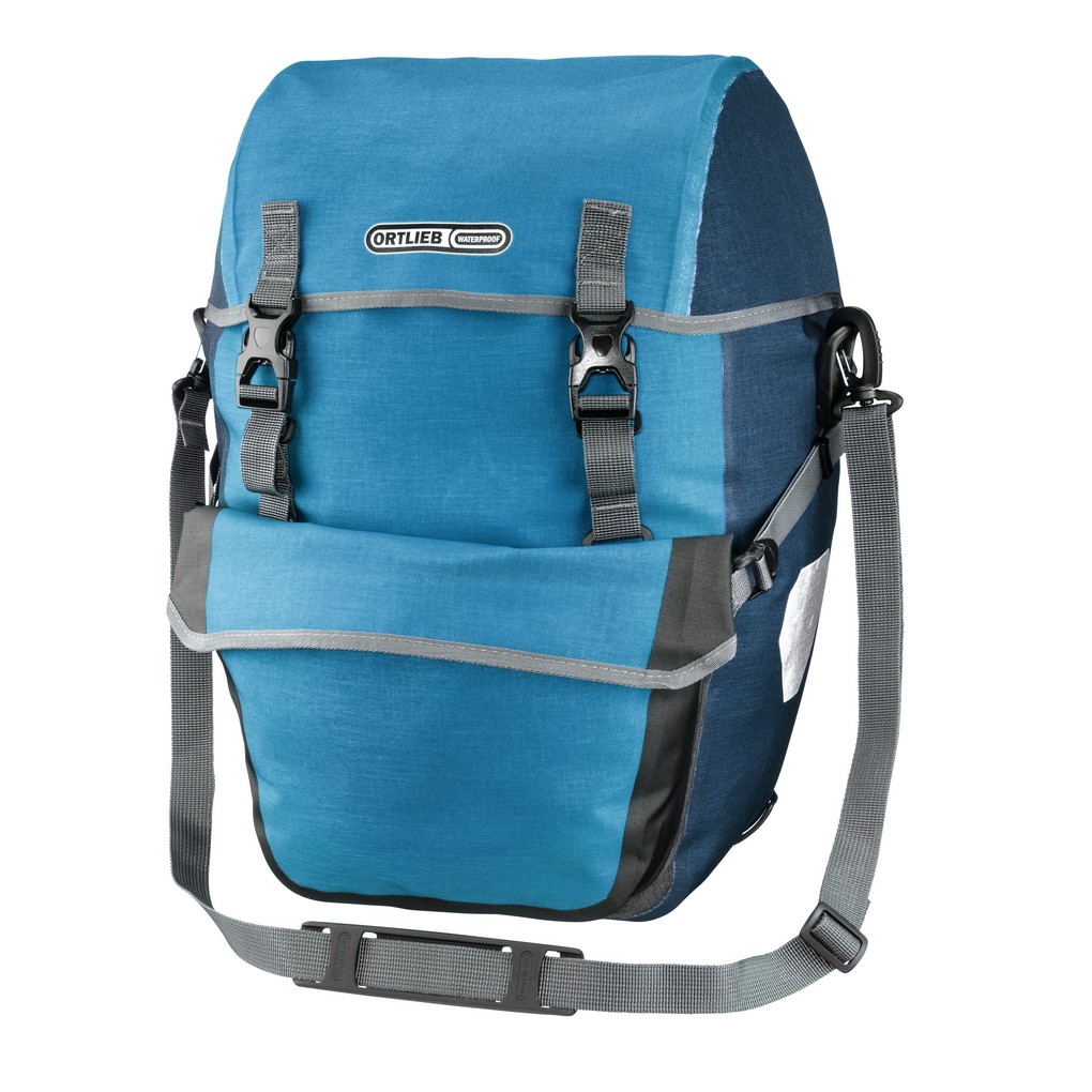 Alforjas Ortlieb Bike-Packer Plus (2X)21L Ql2.1 Par Gris - Imagen 2