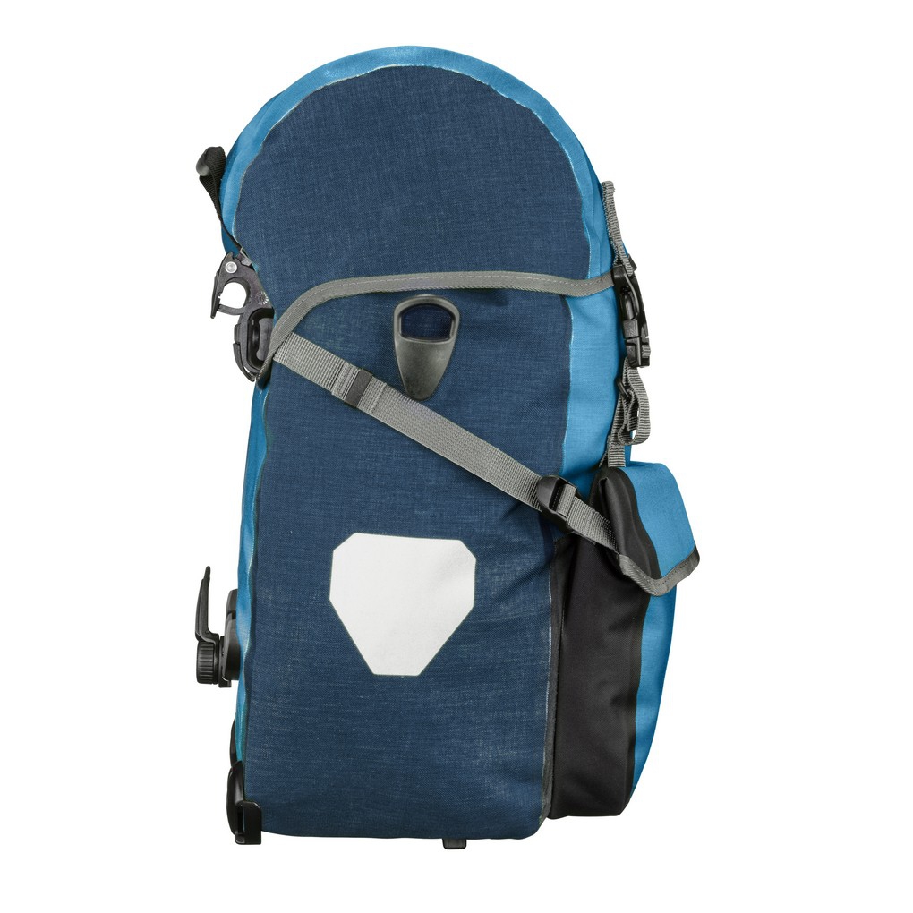 Alforjas Ortlieb Bike-Packer Plus (2X)21L Ql2.1 Par Gris - Imagen 4